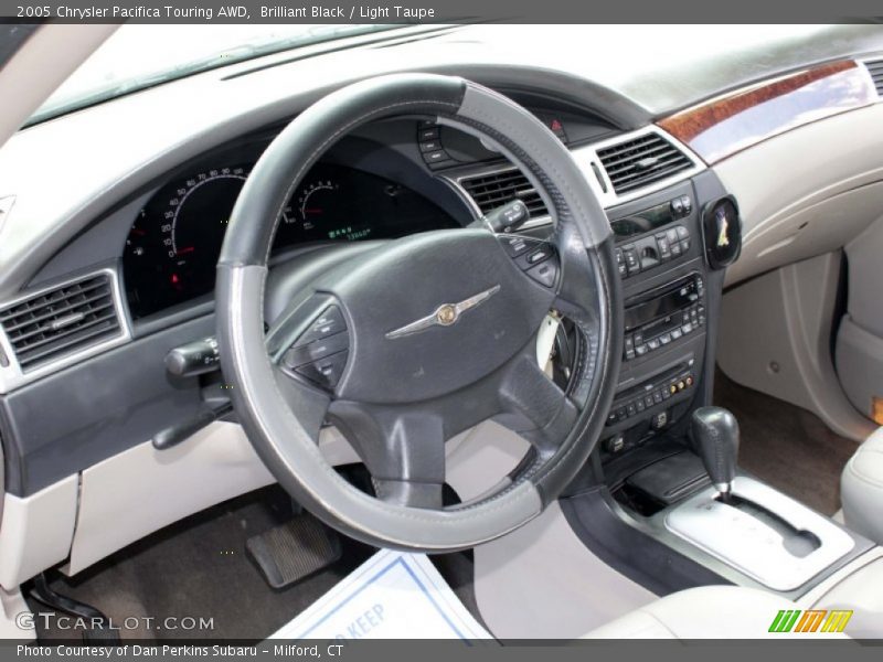 Brilliant Black / Light Taupe 2005 Chrysler Pacifica Touring AWD