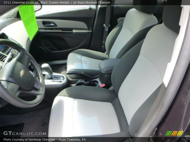 Black Granite Metallic / Jet Black/Medium Titanium 2011 Chevrolet Cruze LS