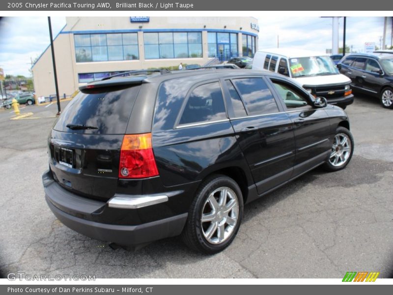 Brilliant Black / Light Taupe 2005 Chrysler Pacifica Touring AWD