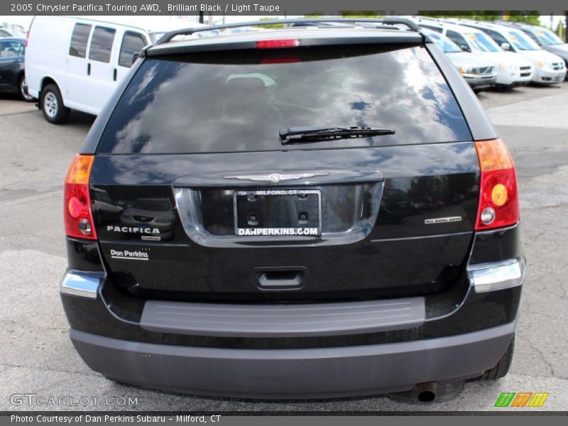 Brilliant Black / Light Taupe 2005 Chrysler Pacifica Touring AWD