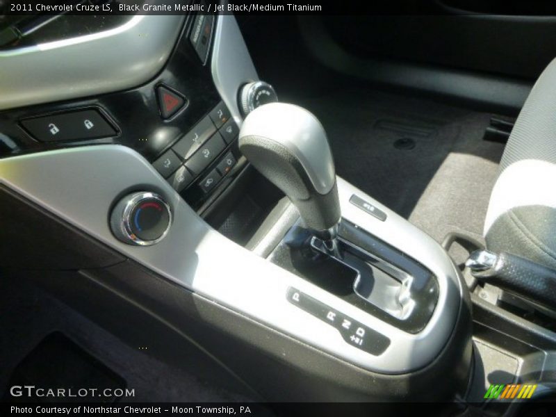 Black Granite Metallic / Jet Black/Medium Titanium 2011 Chevrolet Cruze LS