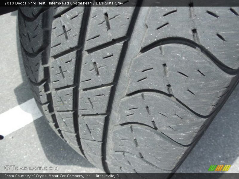 Inferno Red Crystal Pearl / Dark Slate Gray 2010 Dodge Nitro Heat