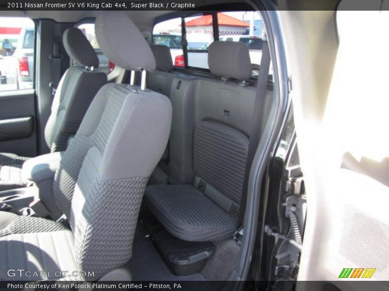 Super Black / Graphite 2011 Nissan Frontier SV V6 King Cab 4x4