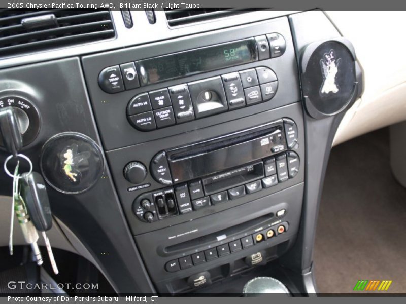 Brilliant Black / Light Taupe 2005 Chrysler Pacifica Touring AWD