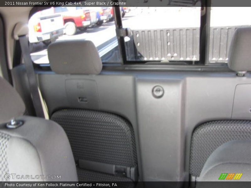 Super Black / Graphite 2011 Nissan Frontier SV V6 King Cab 4x4