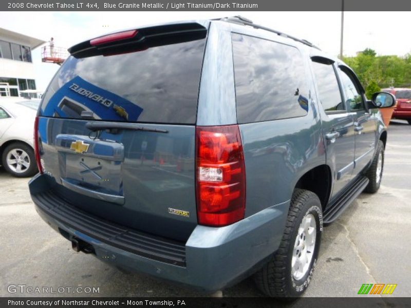 Blue Granite Metallic / Light Titanium/Dark Titanium 2008 Chevrolet Tahoe LT 4x4