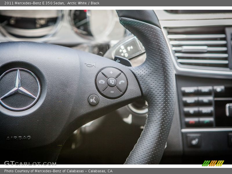 Controls of 2011 E 350 Sedan