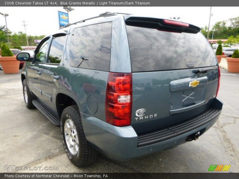 Blue Granite Metallic / Light Titanium/Dark Titanium 2008 Chevrolet Tahoe LT 4x4