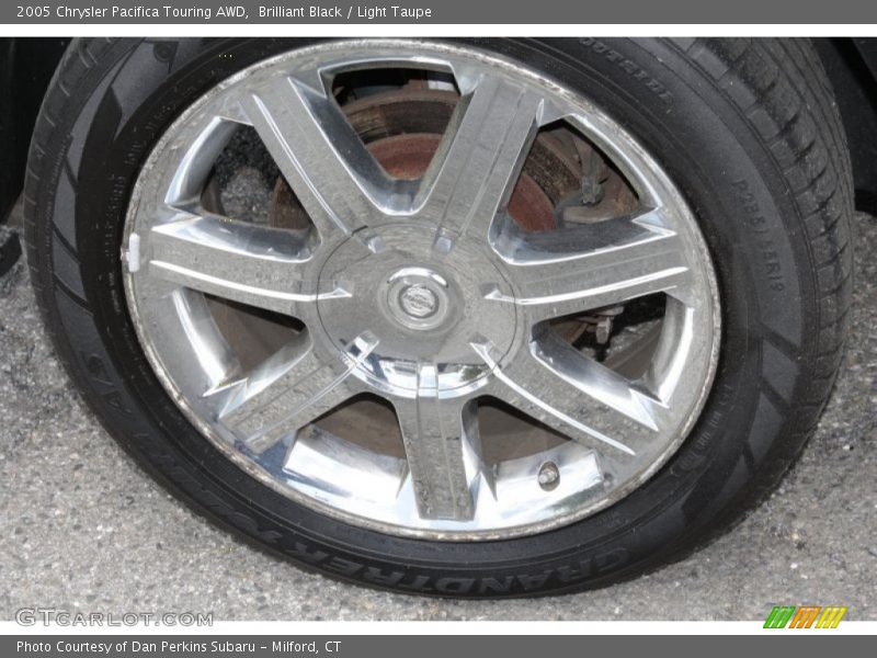 Brilliant Black / Light Taupe 2005 Chrysler Pacifica Touring AWD