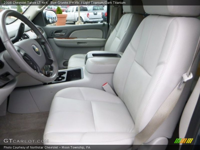 Blue Granite Metallic / Light Titanium/Dark Titanium 2008 Chevrolet Tahoe LT 4x4