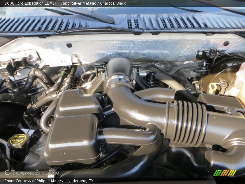 Vapor Silver Metallic / Charcoal Black 2008 Ford Expedition EL XLT