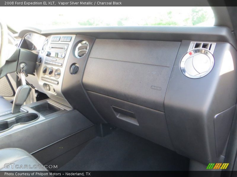 Vapor Silver Metallic / Charcoal Black 2008 Ford Expedition EL XLT