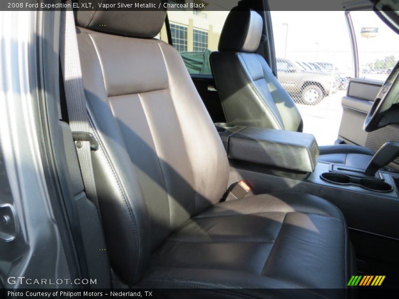 Vapor Silver Metallic / Charcoal Black 2008 Ford Expedition EL XLT