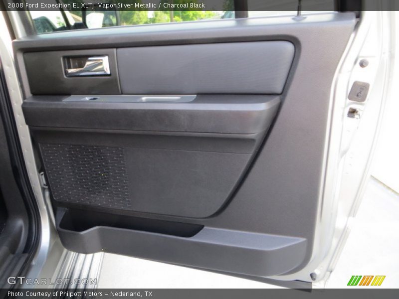 Vapor Silver Metallic / Charcoal Black 2008 Ford Expedition EL XLT