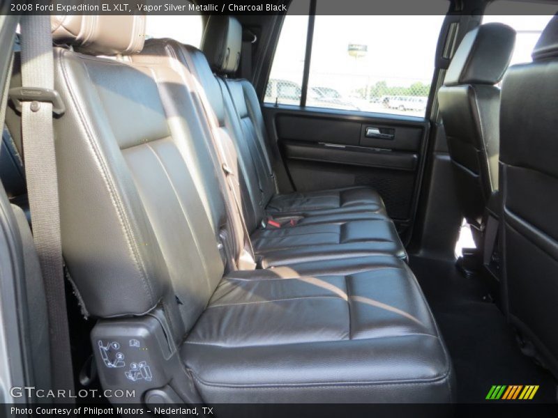 Vapor Silver Metallic / Charcoal Black 2008 Ford Expedition EL XLT