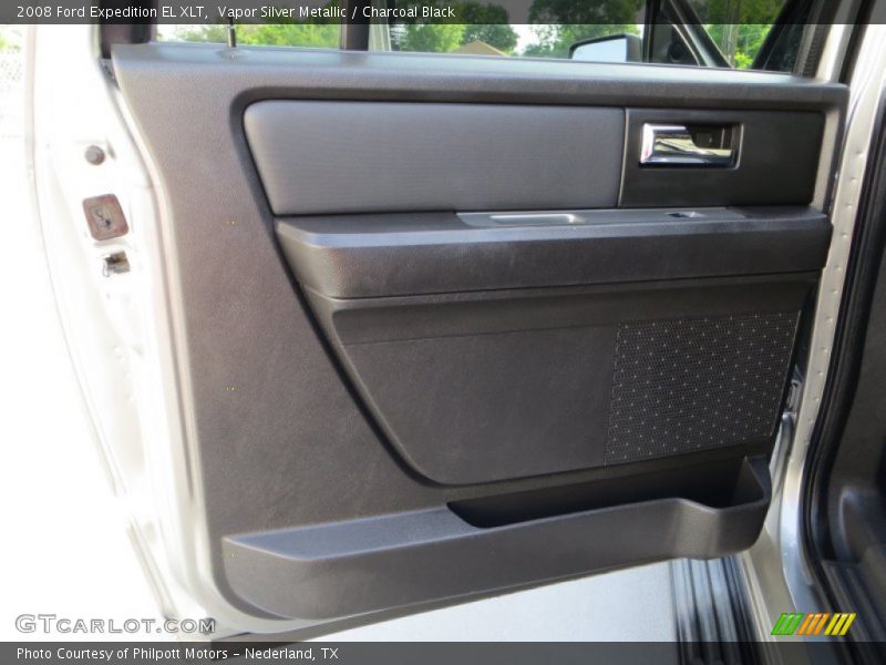 Vapor Silver Metallic / Charcoal Black 2008 Ford Expedition EL XLT