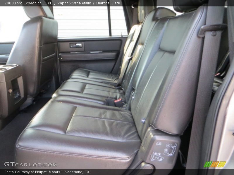 Vapor Silver Metallic / Charcoal Black 2008 Ford Expedition EL XLT