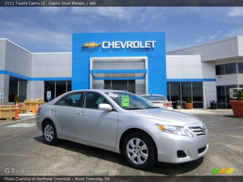 Classic Silver Metallic / Ash 2011 Toyota Camry LE