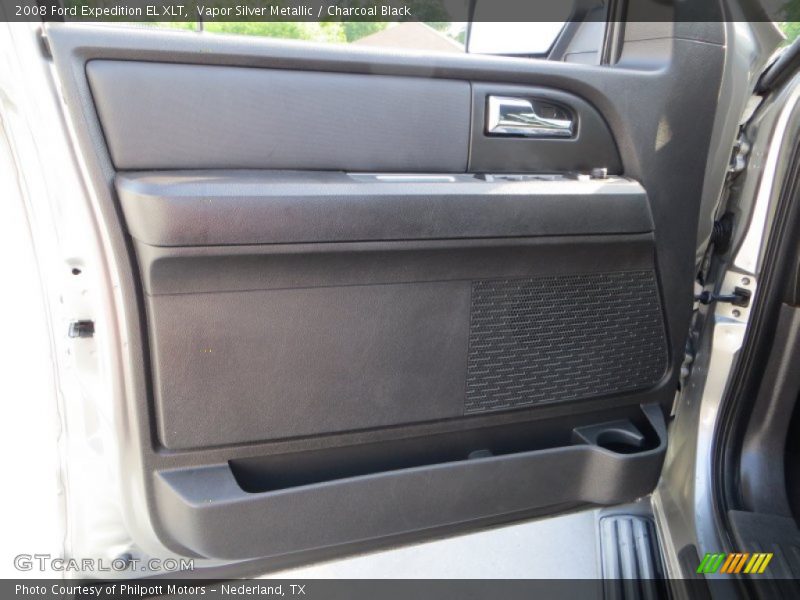 Vapor Silver Metallic / Charcoal Black 2008 Ford Expedition EL XLT