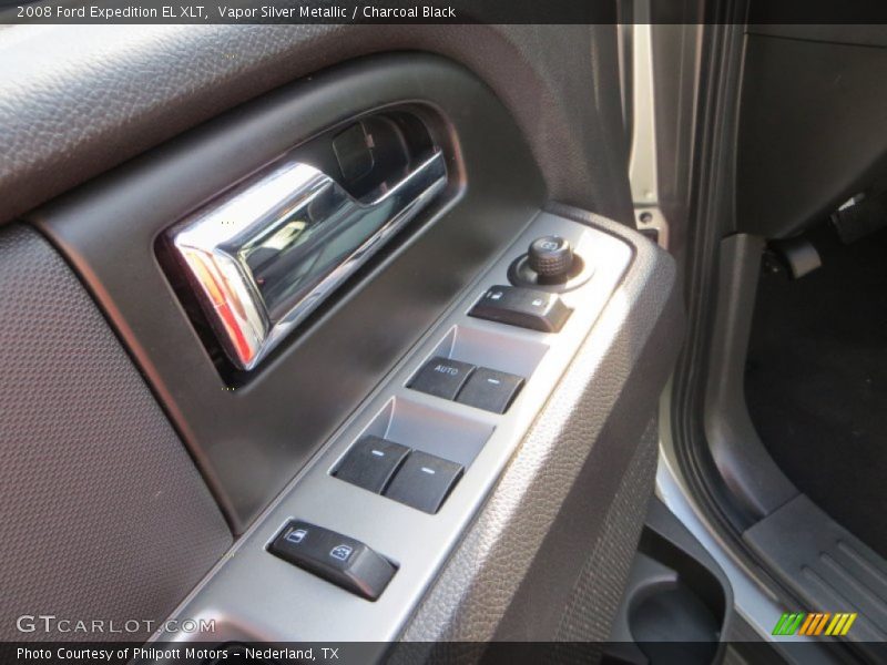 Vapor Silver Metallic / Charcoal Black 2008 Ford Expedition EL XLT