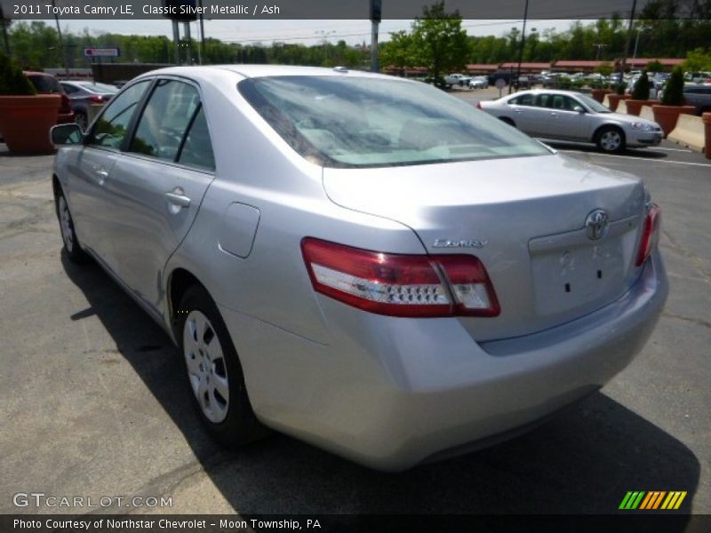 Classic Silver Metallic / Ash 2011 Toyota Camry LE