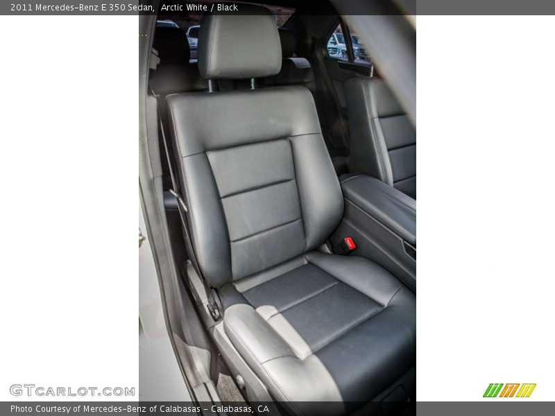 Front Seat of 2011 E 350 Sedan