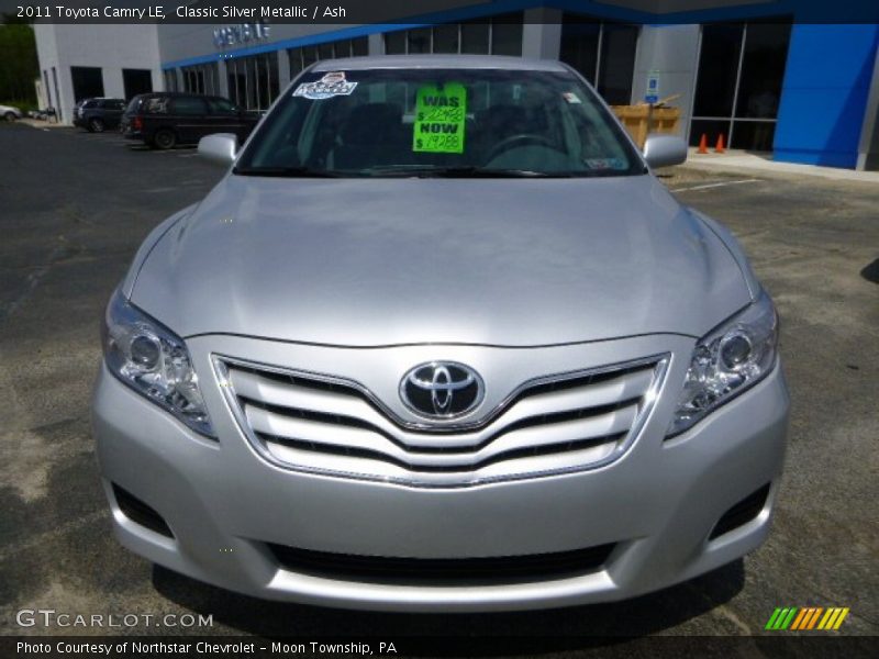 Classic Silver Metallic / Ash 2011 Toyota Camry LE