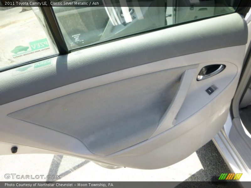 Classic Silver Metallic / Ash 2011 Toyota Camry LE