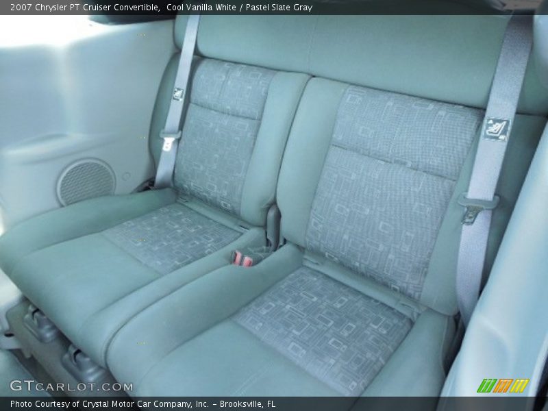 Cool Vanilla White / Pastel Slate Gray 2007 Chrysler PT Cruiser Convertible