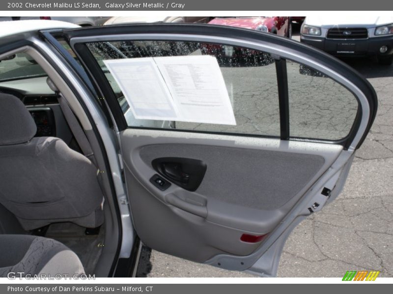 Galaxy Silver Metallic / Gray 2002 Chevrolet Malibu LS Sedan