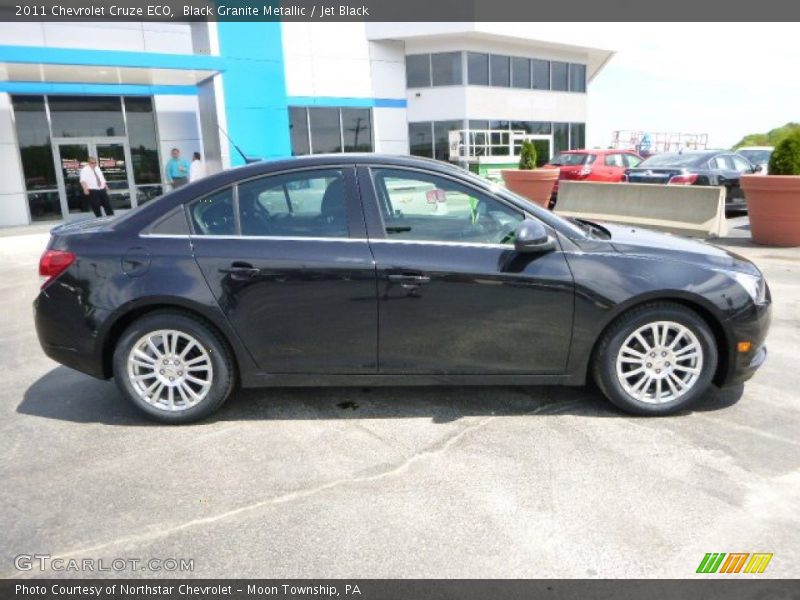 Black Granite Metallic / Jet Black 2011 Chevrolet Cruze ECO