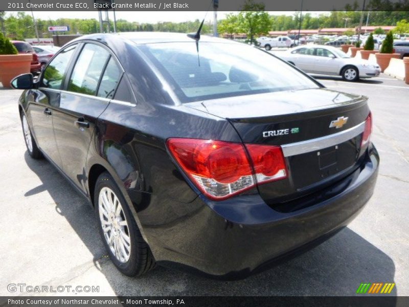 Black Granite Metallic / Jet Black 2011 Chevrolet Cruze ECO