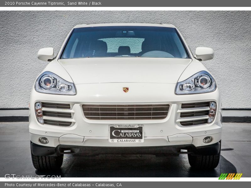 Sand White / Black 2010 Porsche Cayenne Tiptronic