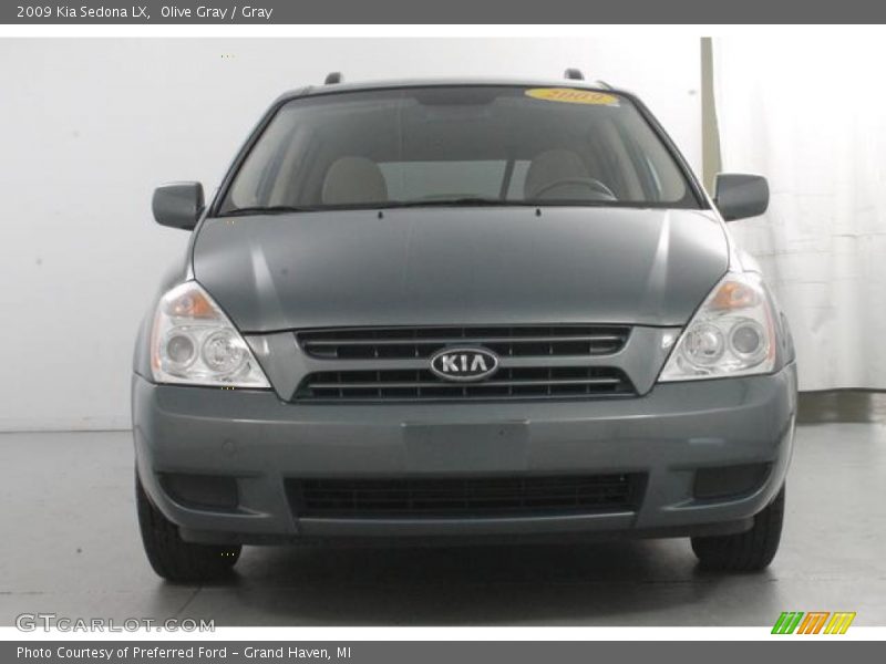 Olive Gray / Gray 2009 Kia Sedona LX