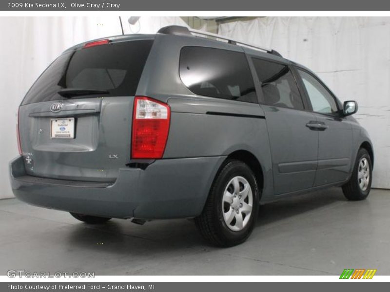 Olive Gray / Gray 2009 Kia Sedona LX