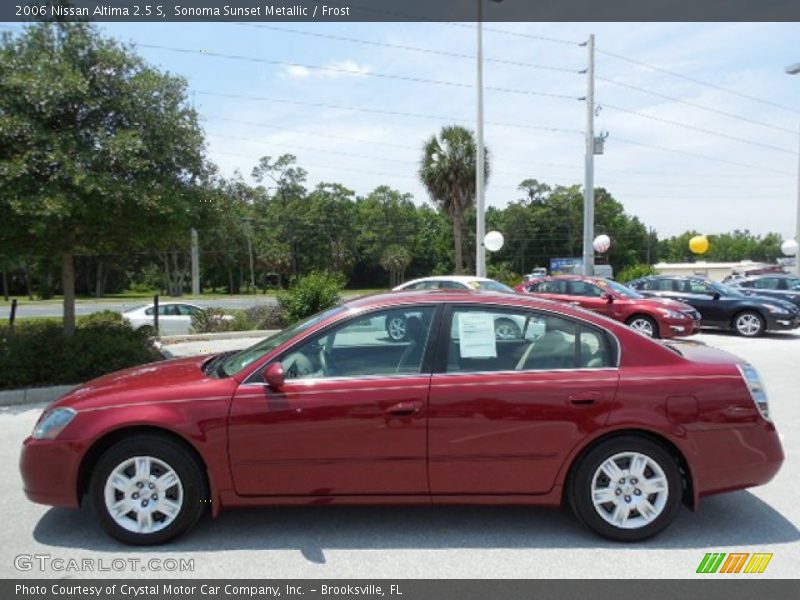 Sonoma Sunset Metallic / Frost 2006 Nissan Altima 2.5 S