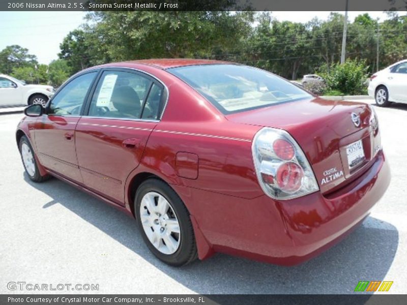 Sonoma Sunset Metallic / Frost 2006 Nissan Altima 2.5 S