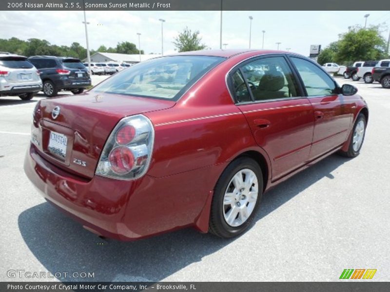 Sonoma Sunset Metallic / Frost 2006 Nissan Altima 2.5 S