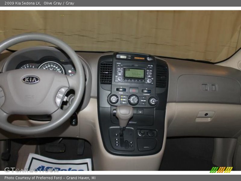 Olive Gray / Gray 2009 Kia Sedona LX
