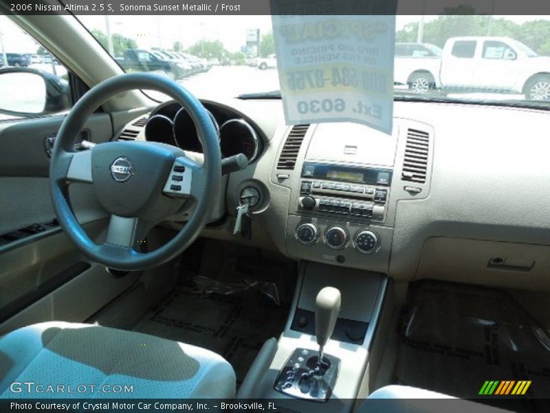 Sonoma Sunset Metallic / Frost 2006 Nissan Altima 2.5 S
