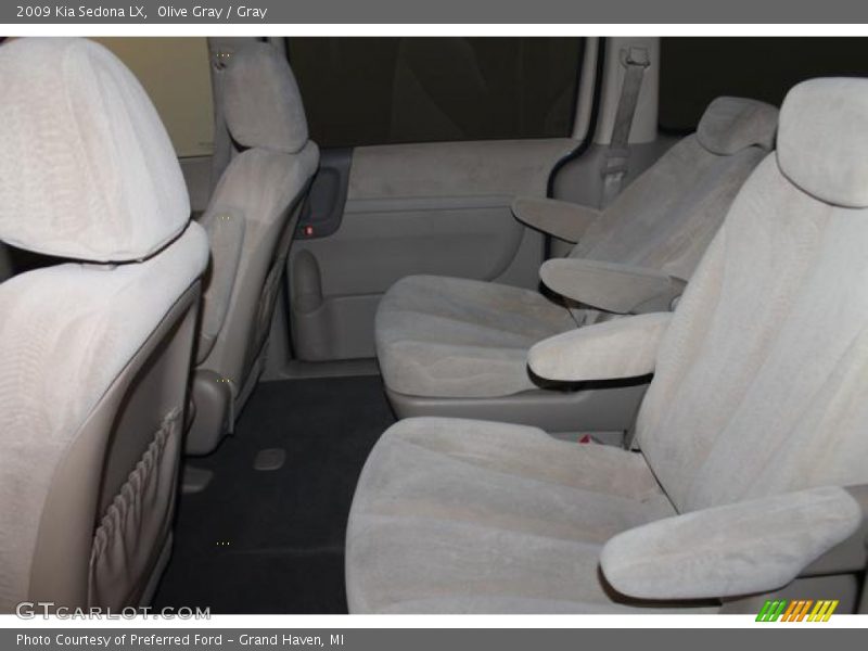 Olive Gray / Gray 2009 Kia Sedona LX