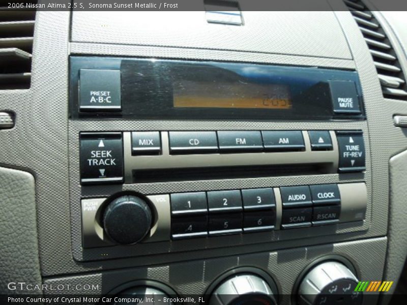 Sonoma Sunset Metallic / Frost 2006 Nissan Altima 2.5 S