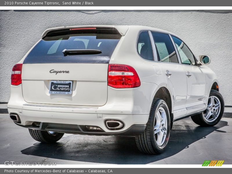Sand White / Black 2010 Porsche Cayenne Tiptronic