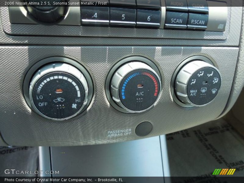 Sonoma Sunset Metallic / Frost 2006 Nissan Altima 2.5 S