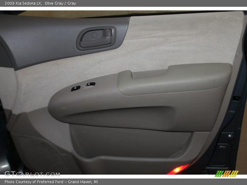 Olive Gray / Gray 2009 Kia Sedona LX