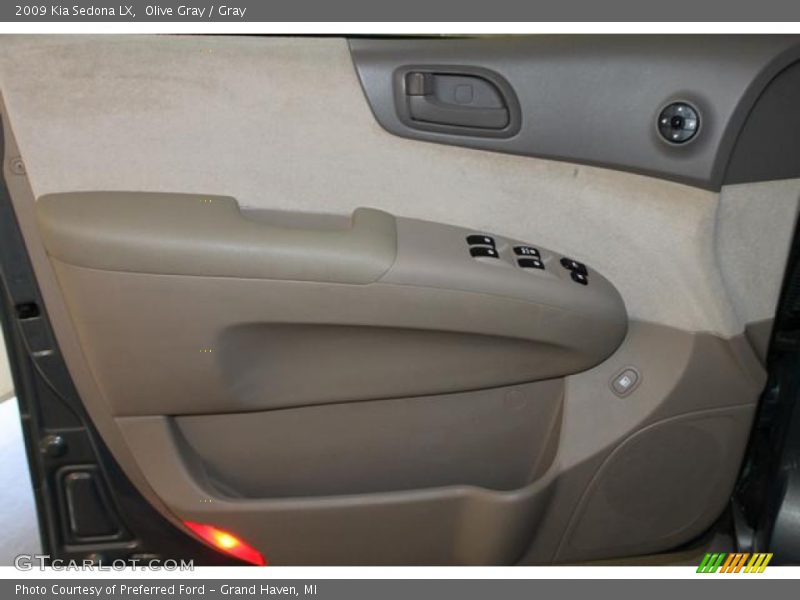 Olive Gray / Gray 2009 Kia Sedona LX