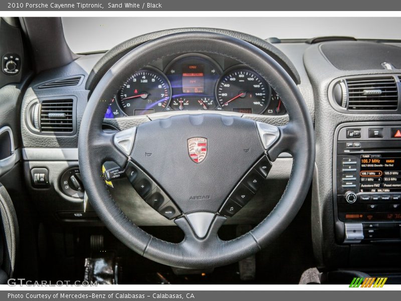 Sand White / Black 2010 Porsche Cayenne Tiptronic
