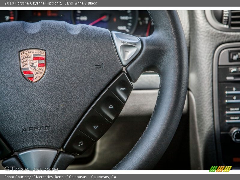 Sand White / Black 2010 Porsche Cayenne Tiptronic