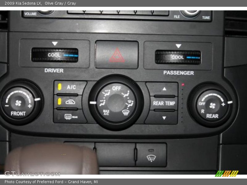 Olive Gray / Gray 2009 Kia Sedona LX