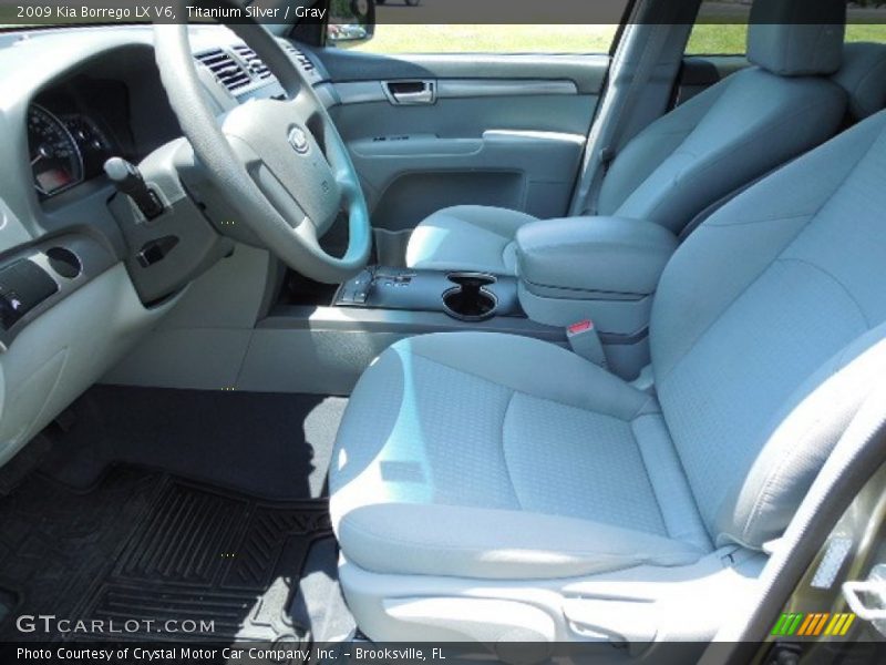 Titanium Silver / Gray 2009 Kia Borrego LX V6